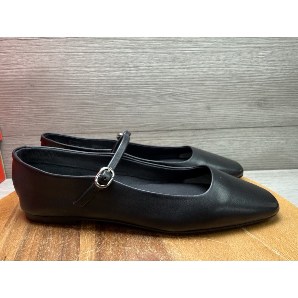 Steve Madden Maple - Black Leather Size 8